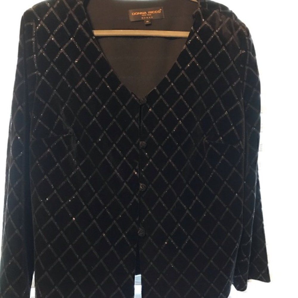 Donna Ricco EUC Eveningwear Jacket